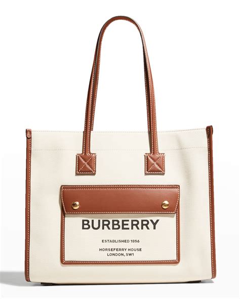 burberry black and white bag|Burberry tote bags on sale.